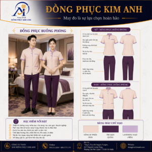 Đồng Phục Kim Anh nhận may đồng phục nhà hàng khách sạn giá rẻ HCM cho nhà hàng, khách sạn, resort, café, villa và hệ thống dịch vụ. Hỗ trợ may đo theo yêu cầu, thiết kế maquette, nhận may số lượng ít, tư vấn mẫu cho quản lý, phục vụ, buồng phòng, bảo trì, an ninh và báo giá rõ ràng tại TP.HCM.