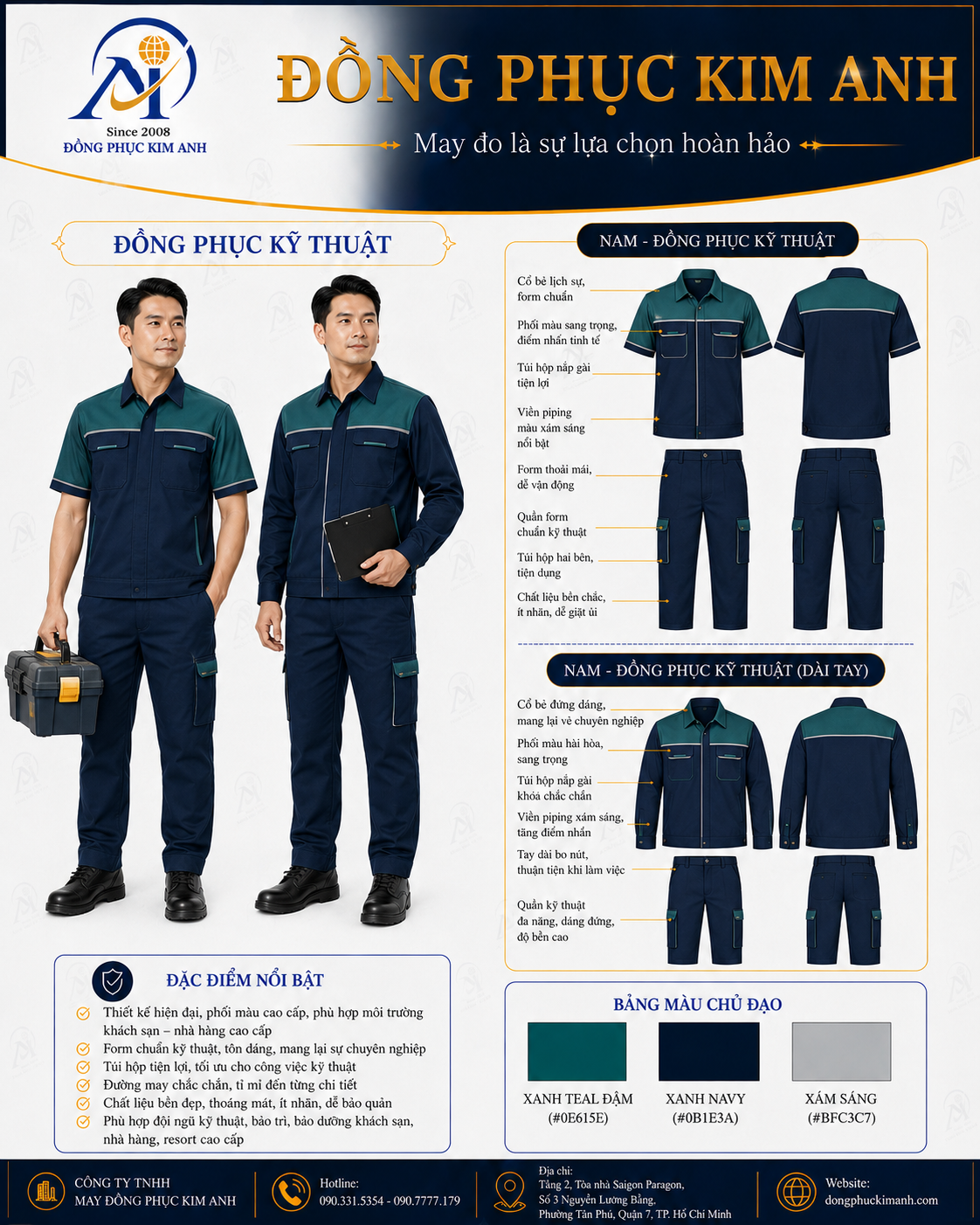 Đồng phục kỹ thuật viên - bảo trì (37)