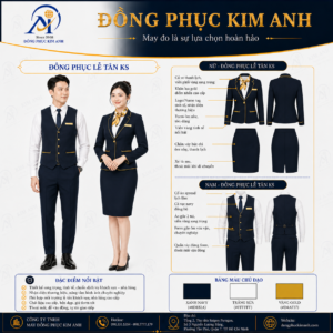 Đồng Phục Kim Anh nhận may đồng phục vest giá rẻ HCM cho doanh nghiệp, văn phòng, sales, bất động sản, showroom, spa, khách sạn và bộ phận quản lý. Hỗ trợ may đo chuẩn form nam nữ, nhận may số lượng ít, thiết kế maquette, tư vấn chất liệu, may mẫu theo yêu cầu và báo giá rõ ràng tại TP.HCM.