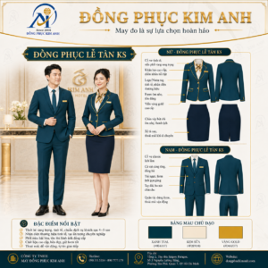 Đồng Phục Kim Anh nhận may đồng phục vest giá rẻ HCM cho doanh nghiệp, văn phòng, sales, bất động sản, showroom, spa, khách sạn và bộ phận quản lý. Hỗ trợ may đo chuẩn form nam nữ, nhận may số lượng ít, thiết kế maquette, tư vấn chất liệu, may mẫu theo yêu cầu và báo giá rõ ràng tại TP.HCM.
