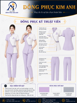 Đồng Phục Kim Anh nhận may đồng phục spa giá rẻ HCM cho spa, thẩm mỹ viện, clinic và cơ sở chăm sóc sắc đẹp. Hỗ trợ may đo theo yêu cầu, thiết kế maquette, nhận may số lượng ít, tư vấn mẫu cho lễ tân, kỹ thuật viên, chăm sóc khách hàng và báo giá rõ ràng tại TP.HCM.