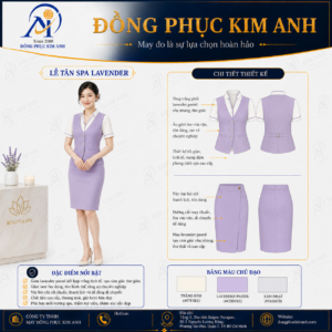Đồng Phục Kim Anh nhận may đồng phục spa giá rẻ HCM cho spa, thẩm mỹ viện, clinic và cơ sở chăm sóc sắc đẹp. Hỗ trợ may đo theo yêu cầu, thiết kế maquette, nhận may số lượng ít, tư vấn mẫu cho lễ tân, kỹ thuật viên, chăm sóc khách hàng và báo giá rõ ràng tại TP.HCM.