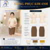 Đồng Phục Kim Anh nhận may đồng phục spa giá rẻ HCM cho spa, thẩm mỹ viện, clinic và cơ sở chăm sóc sắc đẹp. Hỗ trợ may đo theo yêu cầu, thiết kế maquette, nhận may số lượng ít, tư vấn mẫu cho lễ tân, kỹ thuật viên, chăm sóc khách hàng và báo giá rõ ràng tại TP.HCM.