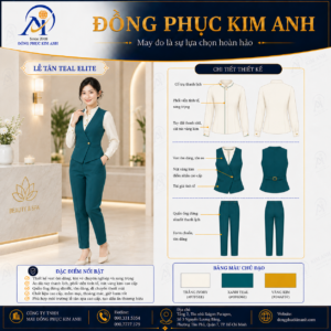 Đồng Phục Kim Anh nhận may đồng phục spa giá rẻ HCM cho spa, thẩm mỹ viện, clinic và cơ sở chăm sóc sắc đẹp. Hỗ trợ may đo theo yêu cầu, thiết kế maquette, nhận may số lượng ít, tư vấn mẫu cho lễ tân, kỹ thuật viên, chăm sóc khách hàng và báo giá rõ ràng tại TP.HCM.